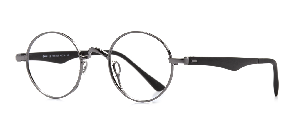 BENX FANTASIA Eyeglasses Teenage Man,Woman,Unisex Round Full-Rimmed Metal Unfiltered BXMTL 7025.45-C.02